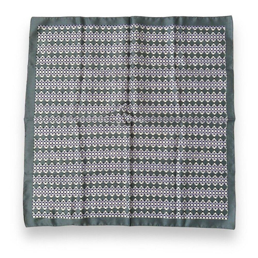 Gray & Purple Scarf 20” X 20” Unisex Square Scarve